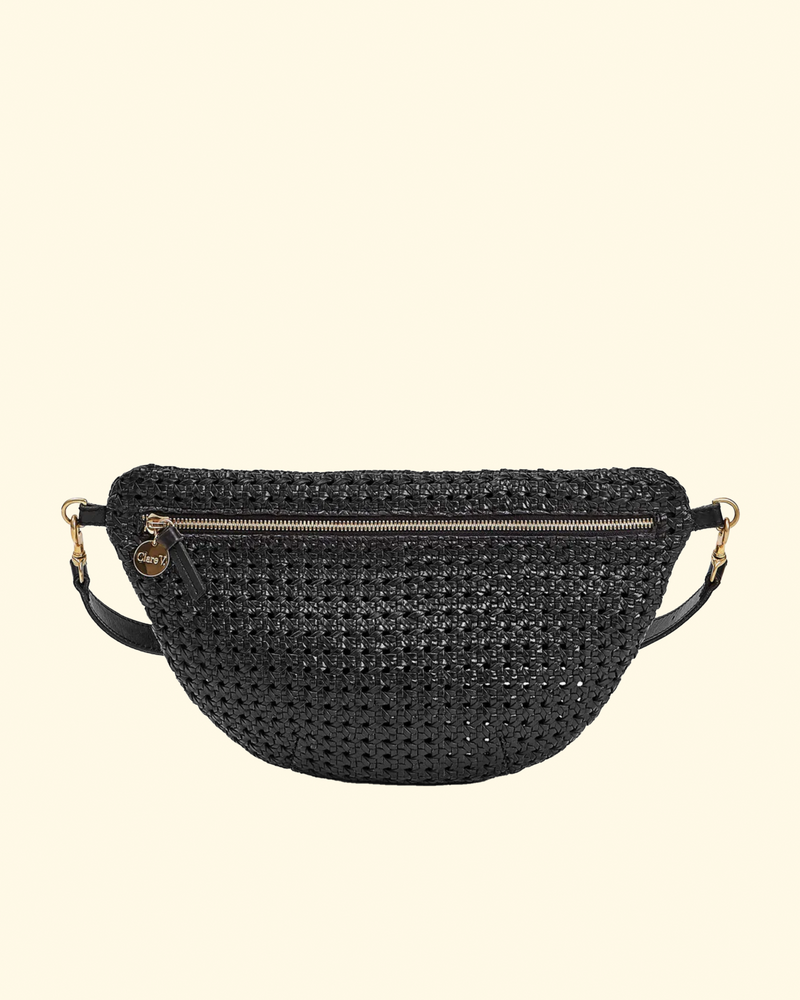 Grande Fanny in Black Rattan