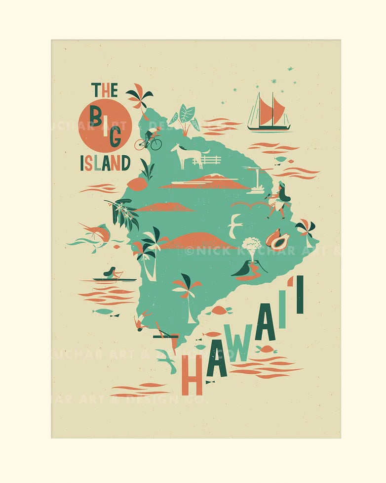 Big Island Hawaii Map 8x10 Matted Print 11x14 484091 1f24fce6 F52f 49a7 8fdc 5aede28e9b00 ?v=1698778290